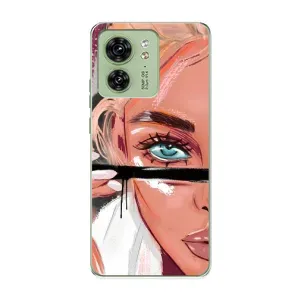 Чехол с печатью для Motorola Edge 40 - (Мода) (AlphaPrint)