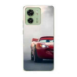 Силиконовый чехол Маквин для Motorola Edge 40 (Скоростной Маквин)