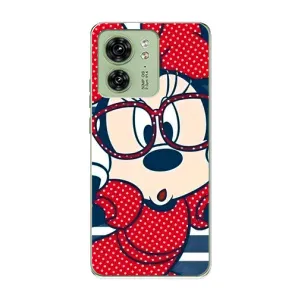 Эксклюзивный чехол для Motorola Edge 40 (AlphaPrint - Мультяшные) (Маус в очках)