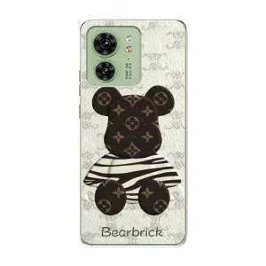 Крутые Чехлы Луи Виттон для Motorola Edge 40 (AlphaPrint) (Медведь LV)