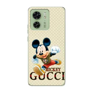 Чехол Disney Mouse Motorola Edge 40 (PREMIUMPrint) (Mikki Gucci)