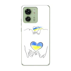 Чехол для Патриота Украины Motorola Edge 40 - (AlphaPrint) (Мир Украине)