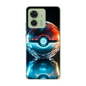 Чехол с Пикачу на Motorola Edge 40 (Мяч Пикачу)