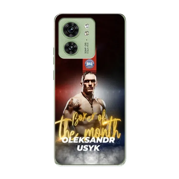 Чехол с принтом «Olexandr Usyk» для Motorola Edge 40 Чехол с принтом «Olexandr Usyk» для Motorola Edge 40
