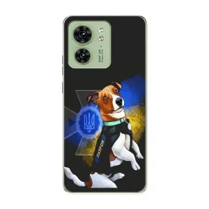 Чехлы с картинкой собаки Патрон для Motorola Edge 40 (AlphaPrint) (Патрон собачка)