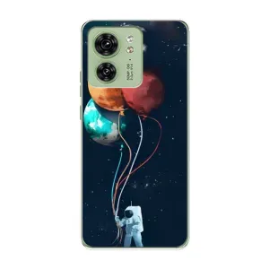 Космические Чехлы для Мото Ейдж 40 (VPrint) (Планеты шарики)