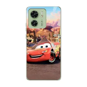 Силиконовый чехол Маквин для Motorola Edge 40 (Радиаторный Спрингс Маквин)