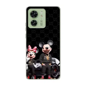 Чехол Disney Mouse Motorola Edge 40 (PREMIUMPrint) (Семья Маусов)