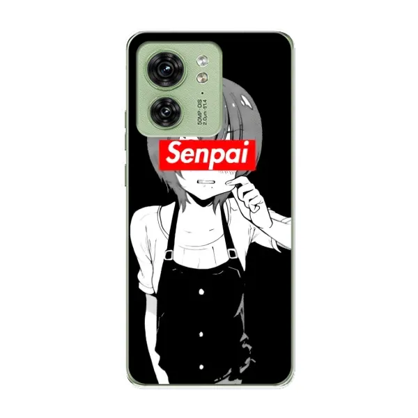 Чехол с принтом «Senpai» для Motorola Edge 40