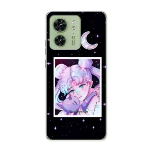 Чехлы Персонажи Аниме Наруто для Motorola Edge 40 (AlphaPrint) (Сейлор Мун)