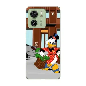 Чехлы для Motorola Edge 40 - Скрудж МакДак Louis Vuitton (PREMIUMPrint)