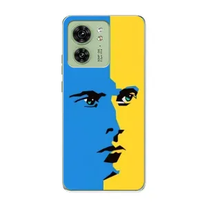 Украинские Чехлы для Motorola Edge 40 с картинкой УПА (AlphaPrint) (Степан Бандера)