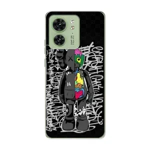 Чехлы для Motorola Edge 40 - Bearbrick Louis Vuitton (PREMIUMPrint) (Стиль Bearbrick)