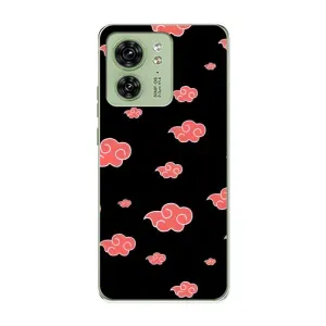 Чехлы Персонажи Аниме Наруто для Motorola Edge 40 (AlphaPrint) (Тучки Аниме)