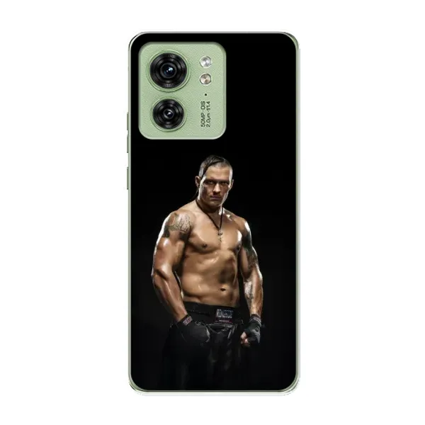 Чехол с принтом «Чемпион Александр Усик» для Motorola Edge 40 Чехол с принтом «Чемпион Александр Усик» для Motorola Edge 40