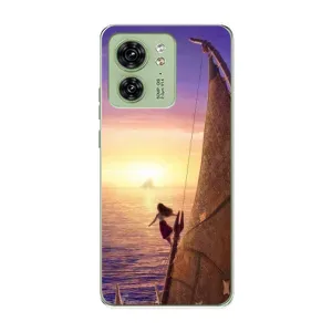 Чехол с мультфильмом Моана Motorola Edge 40 (Закат Ваяна)