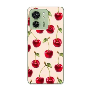 Чехлы с Фруктами для Motorola Edge 40 (VPrint) (Вишня)