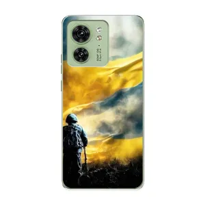 Чехол с принтом «Война» для Motorola Edge 40