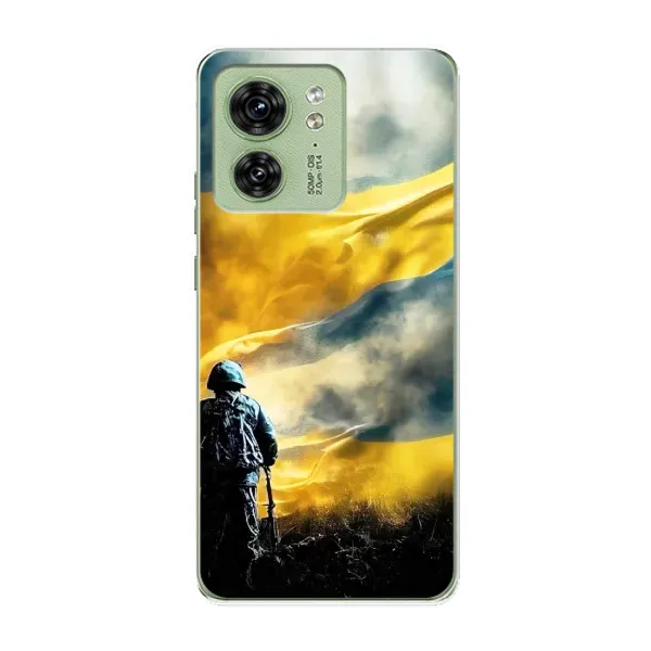 Чехол с принтом «Война» для Motorola Edge 40 Чехол с принтом «Война» для Motorola Edge 40
