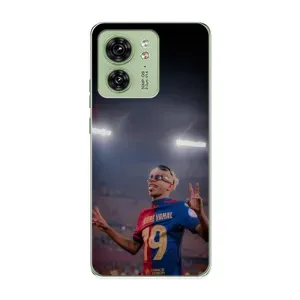 Чохол з футболістом Ламін Ямаль Motorola Edge 40 (Ямаль на стадіоні)