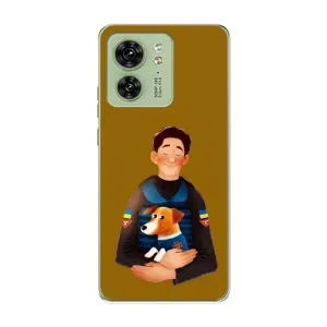 Чехлы с картинкой собаки Патрон для Motorola Edge 40 (AlphaPrint) (ЗСУ Патрон)