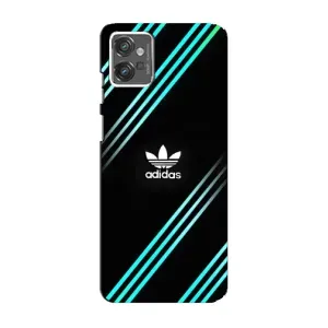 Чохли Адидас для Motorola MOTO G32 (AlphaPrint) (Адідас з полосами)