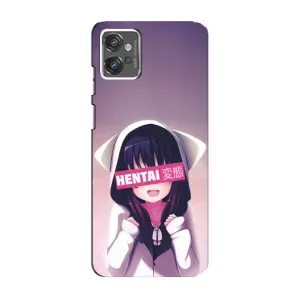 Чохли Персонажі Аніме Наруто для Motorola MOTO G32 (AlphaPrint) (Hentai chan)