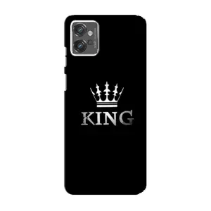 Чохол з Короною Моторола МОТО ДЖ32 - (AlphaPrint) (KING)