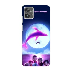 Чохли BTS для Motorola MOTO G32 (AlphaPrint) (КИТ BTS)