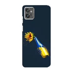 Чохол для Патріота України Motorola MOTO G32 - (AlphaPrint) (Коктель молотова)