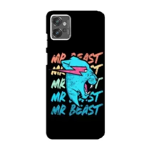 Чохли Містер Біст для Моторола МОТО ДЖ32 (logo Mr beast)