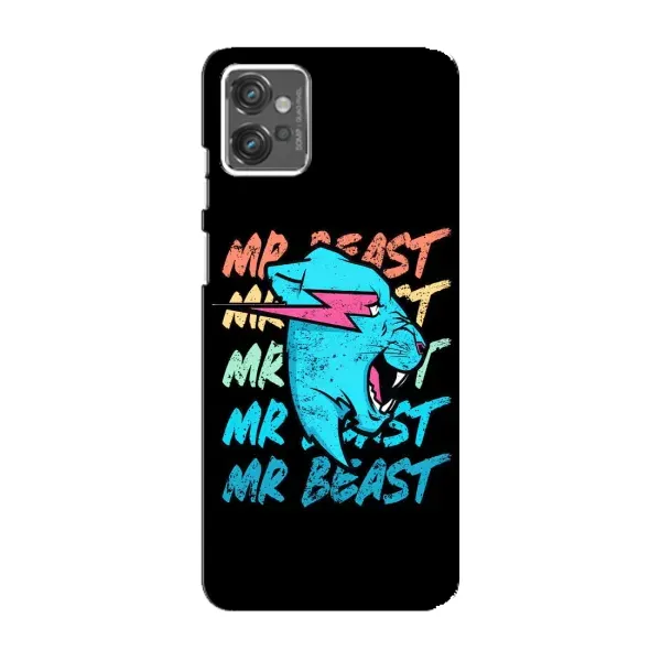 Чохол з принтом «logo Mr beast» для Motorola MOTO G32