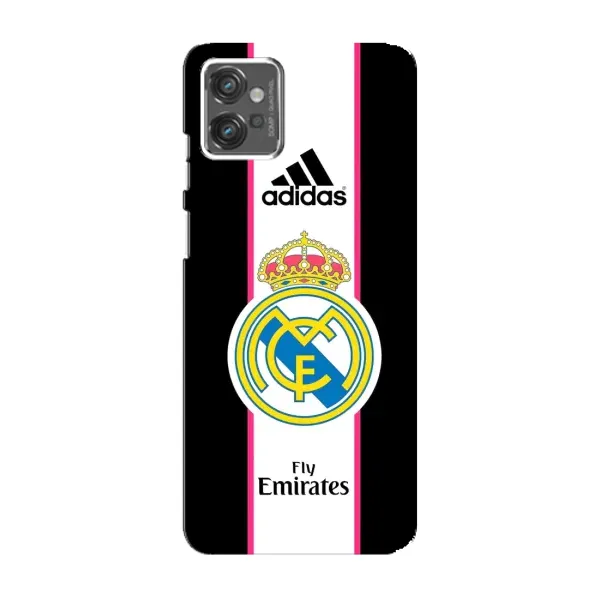 Чохол з принтом «Лого Real Madrid» для Motorola MOTO G32