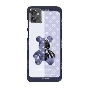 Круті Чохли Луі Віттон для Motorola MOTO G32 (AlphaPrint) (Медведик LV)