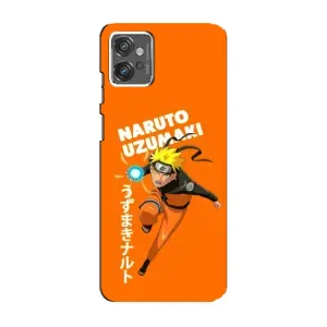 Naruto Anime Чохли для Моторола МОТО ДЖ32 (AlphaPrint) (Наруто узумакі)