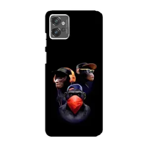 Чохол з Мавпами Motorola MOTO G32 - (AlphaPrint)