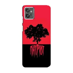 Украинские Чехлы для Motorola MOTO G32 с картинкой УПА (AlphaPrint) (Патріот)