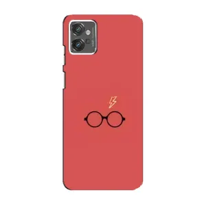 Чохли з Гаррі Поттером для Motorola MOTO G32 (AlphaPrint) (шрам та окуляри)