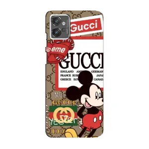 Чохол Disney Mouse Motorola MOTO G32 (PREMIUMPrint) (Стильний Міккі)