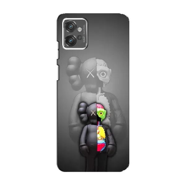 Чехол с принтом «Тело Bearbrick» для Motorola MOTO G32
