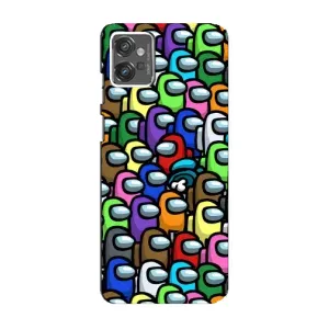 Чохли Амонг Ас для Motorola MOTO G32 (AlphaPrint) (Убитий)