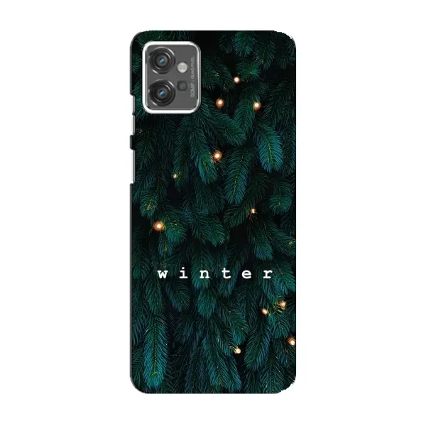 Чохол з принтом «Winter» для Motorola MOTO G32