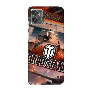 Чехлы с тематикой Киберспорт для Motorola MOTO G32 (VPrint) (World of Tanks)