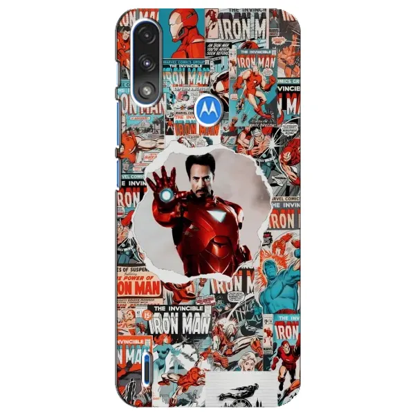 Чехол с принтом «Айронмен» для Motorola E7 Power Чехол с принтом «Айронмен» для Motorola E7 Power