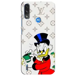Чехли для Motorola E7 Power - Скрудж МакДак Louis Vuitton (PREMIUMPrint) (Бакси Скрудж)