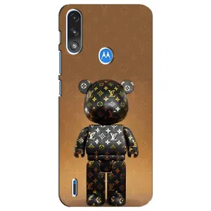 Чохли для Motorola E7 Power - Bearbrick Louis Vuitton (PREMIUMPrint)
