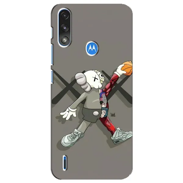 Чохол з принтом «Беарбрік Джордан» для Motorola E7 Power