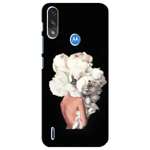 Чехлы (ART) Цветы на Motorola E7 Power (VPrint)