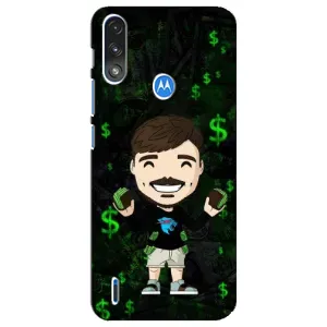 Чохол з принтом «Блогер Beast» для Motorola E7 Power