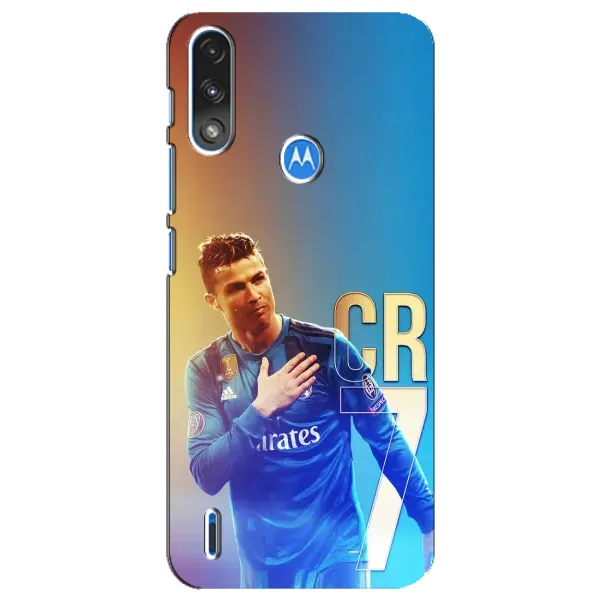 Чехол с принтом «CR7 Real» для Motorola E7 Power